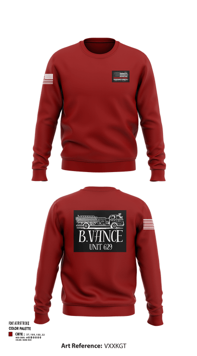 629 6455846 Crew Neck Sweatshirt - 115