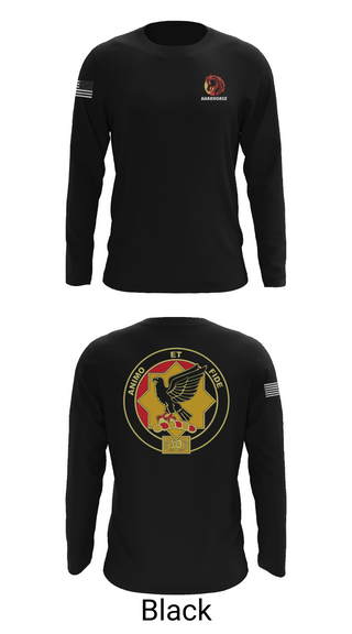 Long Sleeve Performance Shirt, D FST 8-1 CAV, Army, Teamtime, Team time, sublimation, custom sports apparel, team uniforms, spirit wear, spiritwear, sports uniforms, custom shirts, team store, custom team store, fundraiser sports, apparel fundraiser