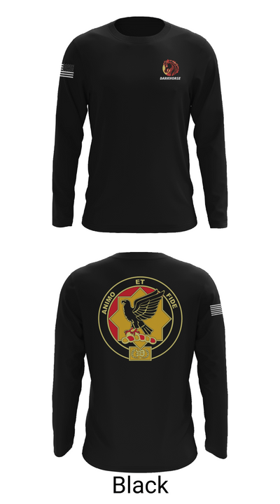 D FST 8-1 CAV 24153334 Long Sleeve Performance Shirt - 26