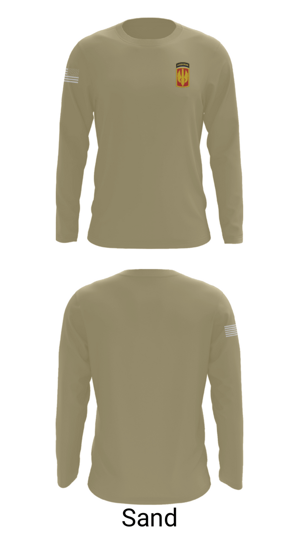 Long Sleeve Performance Shirt, 1/39th Field Artillery, Army, Teamtime, Team time, sublimation, custom sports apparel, team uniforms, spirit wear, spiritwear, sports uniforms, custom shirts, team store, custom team store, fundraiser sports, apparel fundraiser