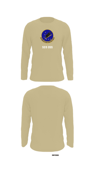 Long Sleeve Performance Shirt, 509 OSS, Air Force, Teamtime, Team time, sublimation, custom sports apparel, team uniforms, spirit wear, spiritwear, sports uniforms, custom shirts, team store, custom team store, fundraiser sports, apparel fundraiser