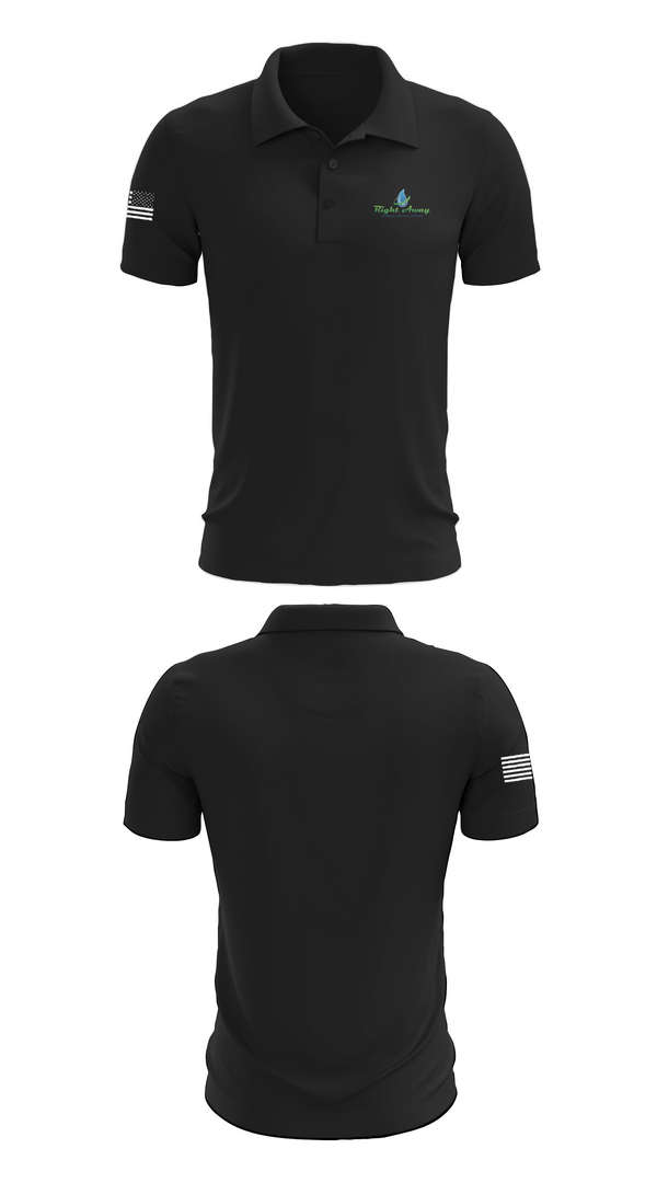 Short Sleeve Performance Polo, Right away plumbing sewer heating cooling, , Teamtime, Team time, sublimation, custom sports apparel, team uniforms, spirit wear, spiritwear, sports uniforms, custom shirts, team store, custom team store, fundraiser sports, apparel fundraiser