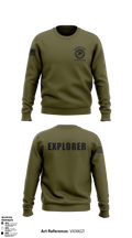 Waterbury Police Explorers 95756336 Crew Neck Sweatshirt - 40