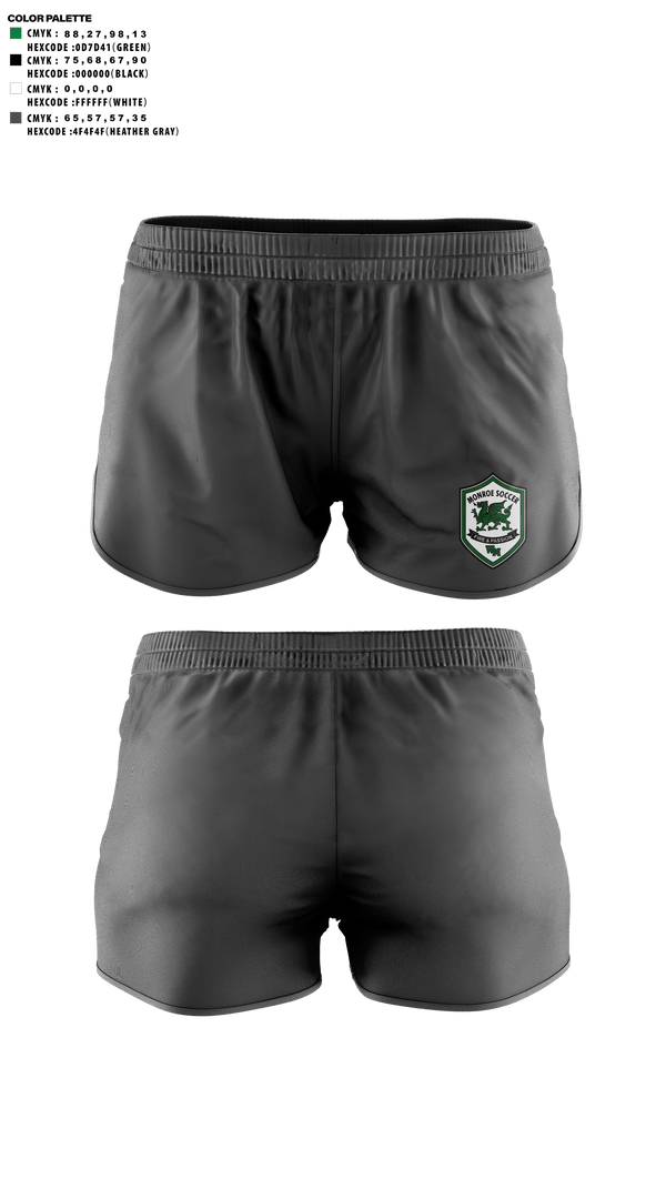 Mens Soccer Shorts, William Monroe High School Soccer, Women's Soccer, Teamtime, Team time, sublimation, custom sports apparel, team uniforms, spirit wear, spiritwear, sports uniforms, custom shirts, team store, custom team store, fundraiser sports, apparel fundraiser