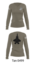 Mals 12 70520934 Women's Long Sleeve V-neck Shirt - 77