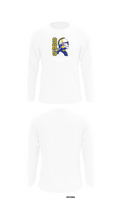 Stafford High School Basketball 81575563 Long Sleeve Performance Shirt - 8