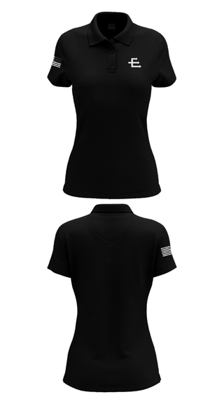 Women's Short Sleeve Performance Polo, E/701, Army, Teamtime, Team time, sublimation, custom sports apparel, team uniforms, spirit wear, spiritwear, sports uniforms, custom shirts, team store, custom team store, fundraiser sports, apparel fundraiser