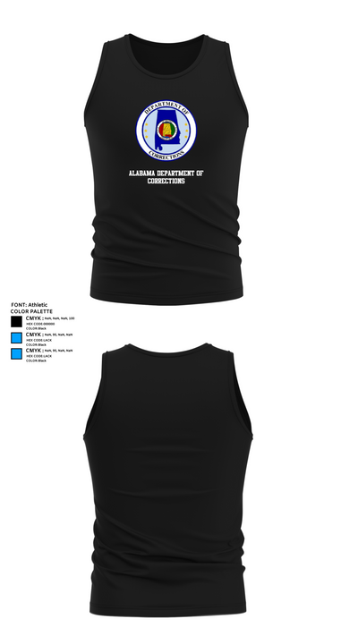 Alabama Department of Corrections 68414517 Tank Top - 37
