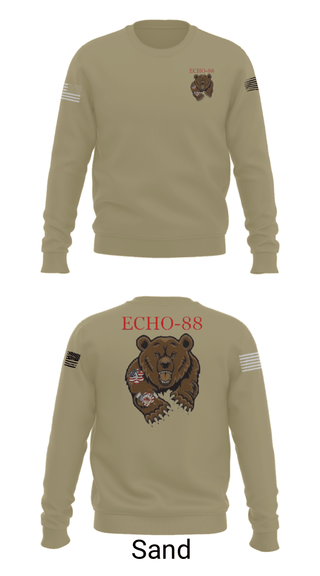 Crew Neck Sweatshirt, ECHO-88, , Teamtime, Team time, sublimation, custom sports apparel, team uniforms, spirit wear, spiritwear, sports uniforms, custom shirts, team store, custom team store, fundraiser sports, apparel fundraiser