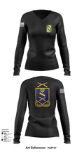 2-137th IN RGMT 48861917 Women's Long Sleeve V-neck Shirt - 107