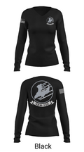VAW-120 7271813 Women's Long Sleeve V-neck Shirt - 35