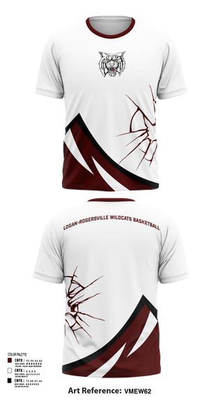 Short Sleeve Performance Shirt, Logan-Rogersville Wildcats, Spirit Store, Teamtime, Team time, sublimation, custom sports apparel, team uniforms, spirit wear, spiritwear, sports uniforms, custom shirts, team store, custom team store, fundraiser sports, apparel fundraiser