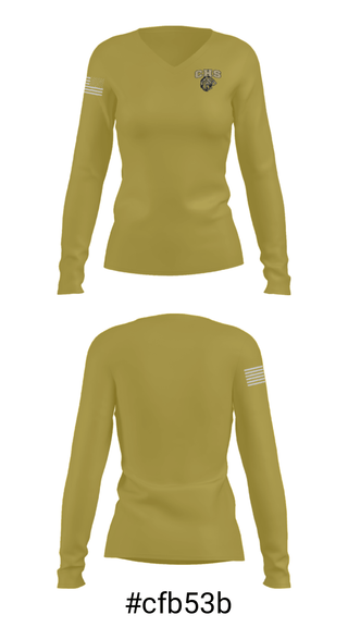 Women's Long Sleeve Vneck Shirt, Conroe High School Tennis, Tennis, Teamtime, Team time, sublimation, custom sports apparel, team uniforms, spirit wear, spiritwear, sports uniforms, custom shirts, team store, custom team store, fundraiser sports, apparel fundraiser