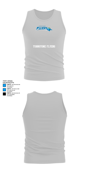 Tank Top, Turnstone Flyers, Ice Hockey, Teamtime, Team time, sublimation, custom sports apparel, team uniforms, spirit wear, spiritwear, sports uniforms, custom shirts, team store, custom team store, fundraiser sports, apparel fundraiser