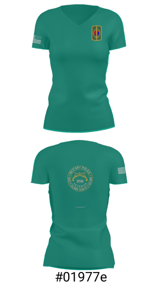 Women's Short Sleeve Vneck Shirt, 142ND MILITARY POLICE, Army, Teamtime, Team time, sublimation, custom sports apparel, team uniforms, spirit wear, spiritwear, sports uniforms, custom shirts, team store, custom team store, fundraiser sports, apparel fundraiser