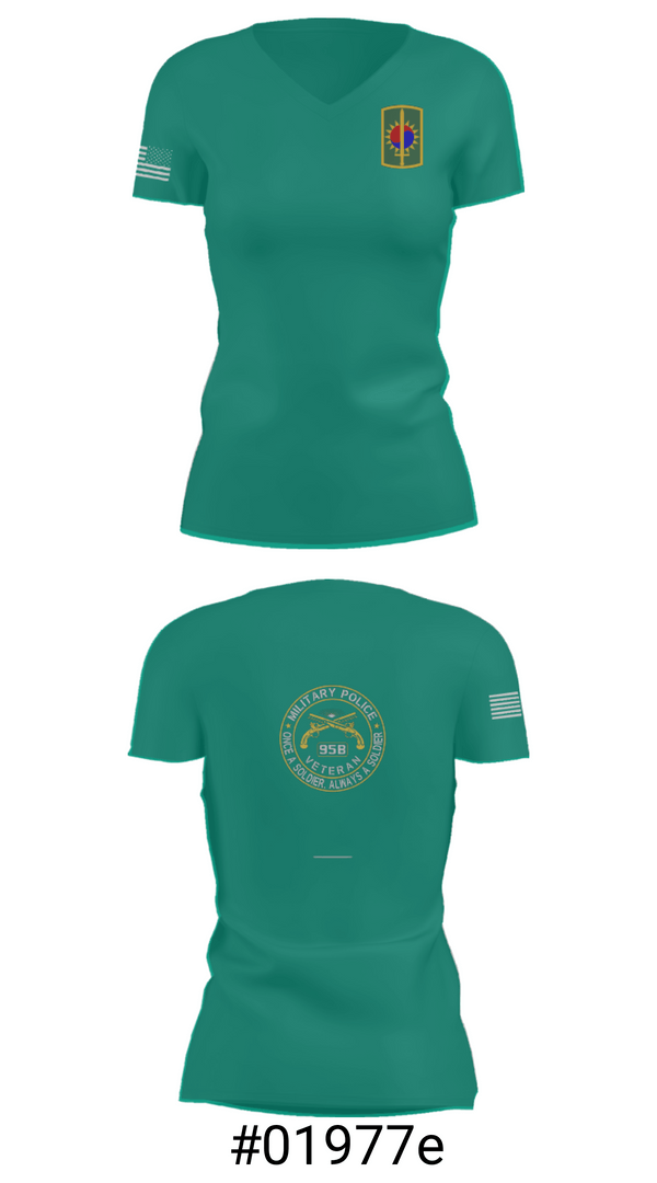 Women's Short Sleeve Vneck Shirt, 142ND MILITARY POLICE, Army, Teamtime, Team time, sublimation, custom sports apparel, team uniforms, spirit wear, spiritwear, sports uniforms, custom shirts, team store, custom team store, fundraiser sports, apparel fundraiser