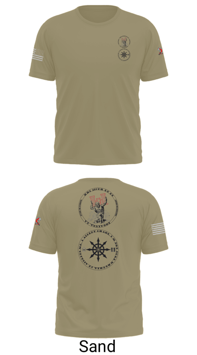 205th HHC 61096734 Short Sleeve Performance Shirt - 91