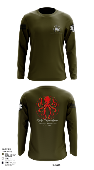 Long Sleeve Performance Shirt, Kraken Defense Group, , Teamtime, Team time, sublimation, custom sports apparel, team uniforms, spirit wear, spiritwear, sports uniforms, custom shirts, team store, custom team store, fundraiser sports, apparel fundraiser
