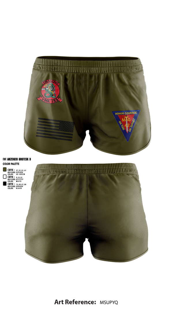Ranger Panties, MAG-42 VMA-133, , Teamtime, Team time, sublimation, custom sports apparel, team uniforms, spirit wear, spiritwear, sports uniforms, custom shirts, team store, custom team store, fundraiser sports, apparel fundraiser