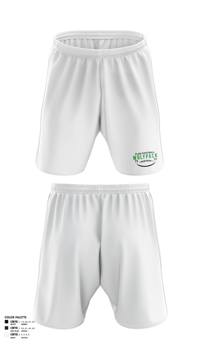 Maywood Center for Enriched Studies Football 19827825 Athletic Shorts With Pockets - 1