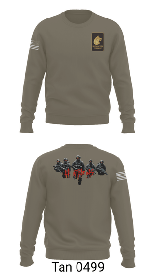 Crew Neck Sweatshirt, Alpha Company  2-27, Army, Teamtime, Team time, sublimation, custom sports apparel, team uniforms, spirit wear, spiritwear, sports uniforms, custom shirts, team store, custom team store, fundraiser sports, apparel fundraiser