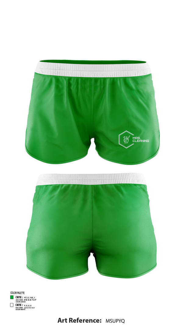 Womens Shorts, Mrs. Cleaning, , Teamtime, Team time, sublimation, custom sports apparel, team uniforms, spirit wear, spiritwear, sports uniforms, custom shirts, team store, custom team store, fundraiser sports, apparel fundraiser