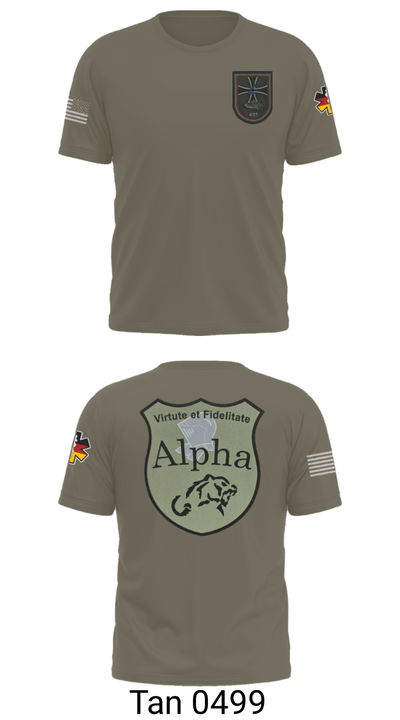 4./401 PzGrenBtl 62618383 Old School Cotton Feel Shirt - 70