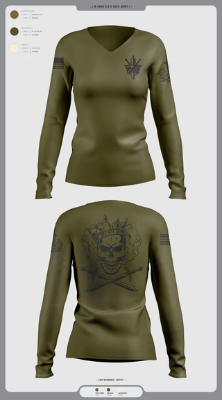 Womens Long Sleeve Vneck Shirt 1, Forge, , Teamtime, Team time, sublimation, custom sports apparel, team uniforms, spirit wear, spiritwear, sports uniforms, custom shirts, team store, custom team store, fundraiser sports, apparel fundraiser