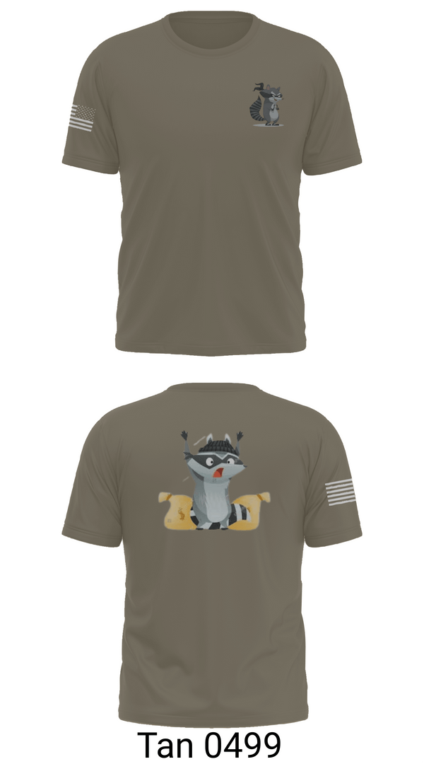 Old School Cotton Feel Shirt, 2-2 B Co., Army, Teamtime, Team time, sublimation, custom sports apparel, team uniforms, spirit wear, spiritwear, sports uniforms, custom shirts, team store, custom team store, fundraiser sports, apparel fundraiser