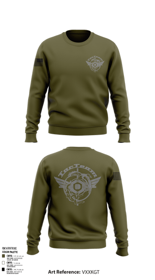 Crew Neck Sweatshirt, TacTeam, Army, Teamtime, Team time, sublimation, custom sports apparel, team uniforms, spirit wear, spiritwear, sports uniforms, custom shirts, team store, custom team store, fundraiser sports, apparel fundraiser