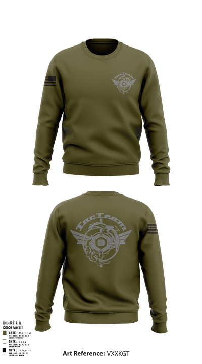 TacTeam 28181044 Crew Neck Sweatshirt - 126