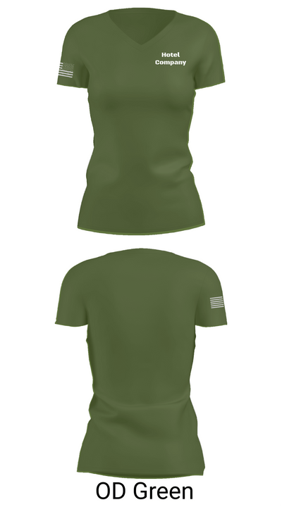 Hotel Company 23613168 Women's Short Sleeve V-neck Shirt - 48