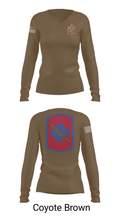 Fox Company 39th BSB (FA FSC) 47810185 Women's Long Sleeve V-neck Shirt - 19
