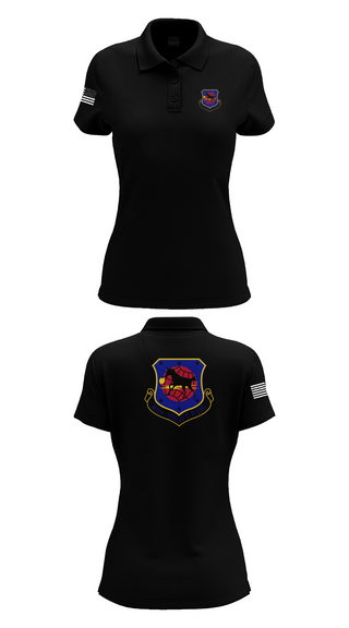 Womens Short Sleeve Performance Polo, 167th air wing, , Teamtime, Team time, sublimation, custom sports apparel, team uniforms, spirit wear, spiritwear, sports uniforms, custom shirts, team store, custom team store, fundraiser sports, apparel fundraiser