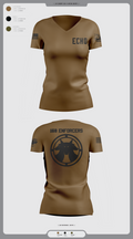 undefined Women's Short Sleeve V-neck Shirt - 4