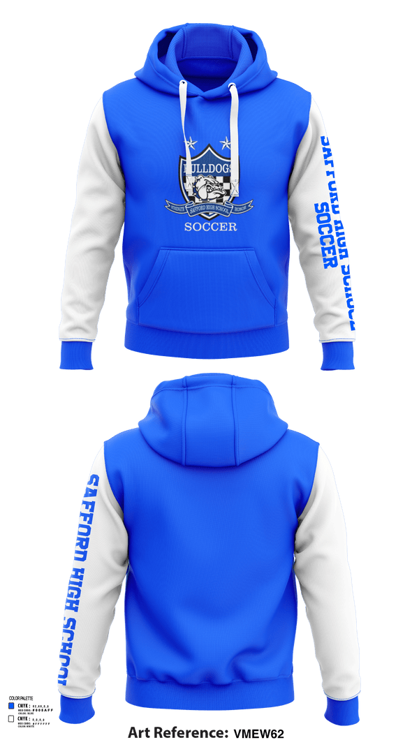Hoodie, Safford High School Soccer, Men's Soccer, Teamtime, Team time, sublimation, custom sports apparel, team uniforms, spirit wear, spiritwear, sports uniforms, custom shirts, team store, custom team store, fundraiser sports, apparel fundraiser