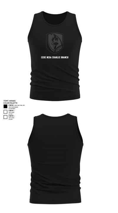CCoE NCOA Charlie Branch 15308230 Tank Top - 39
