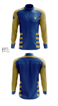 Oconto High School Basketball 74094120 Quarter Zip Jacket - 1