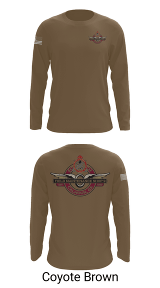 Long Sleeve Performance Shirt, FMS Calhoun, National Guard, Teamtime, Team time, sublimation, custom sports apparel, team uniforms, spirit wear, spiritwear, sports uniforms, custom shirts, team store, custom team store, fundraiser sports, apparel fundraiser