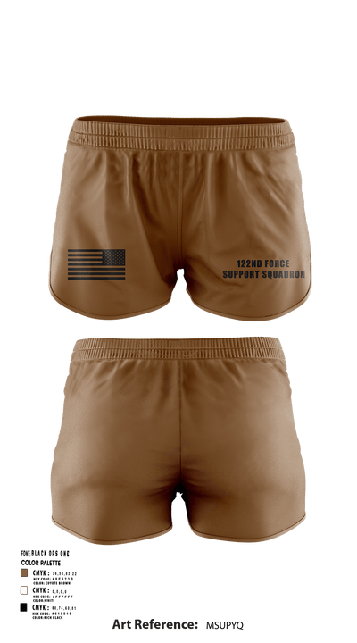 122nd Force Support Squadron 81827886 Ranger Panties - 121
