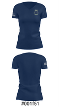 Meriden Little League 14527950 Women's Short Sleeve V-neck Shirt - 21