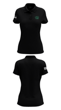 Wayland Union Middle School Wrestling 74603819 Women's Short Sleeve Performance Polo  - 14