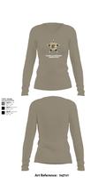 Bluecrew law enforcement motorcycle club 56909917 Women's Long Sleeve V-neck Shirt - 59