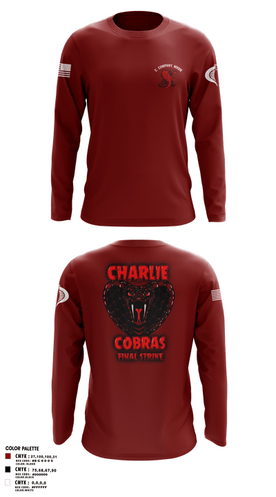 C. Company, MRBn 69081058 Long Sleeve Performance Shirt - 1