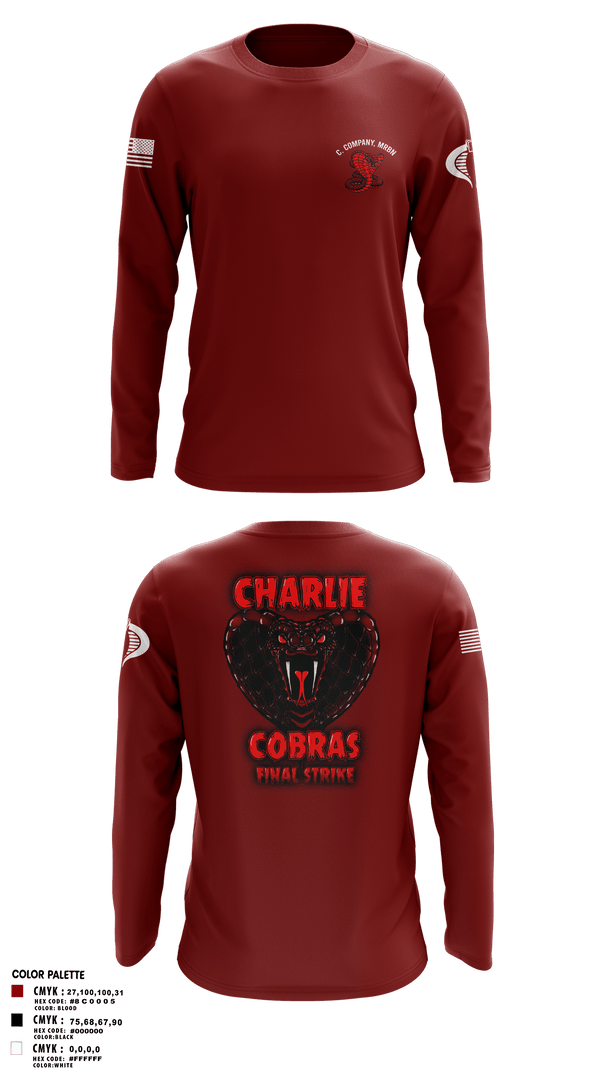 Long Sleeve Performance Shirt, C. Company, MRBn, Army, Teamtime, Team time, sublimation, custom sports apparel, team uniforms, spirit wear, spiritwear, sports uniforms, custom shirts, team store, custom team store, fundraiser sports, apparel fundraiser