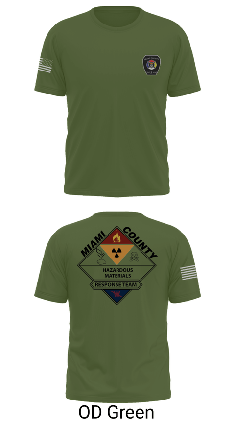 Old School Cotton Feel Shirt, Miami County Hazmat, , Teamtime, Team time, sublimation, custom sports apparel, team uniforms, spirit wear, spiritwear, sports uniforms, custom shirts, team store, custom team store, fundraiser sports, apparel fundraiser