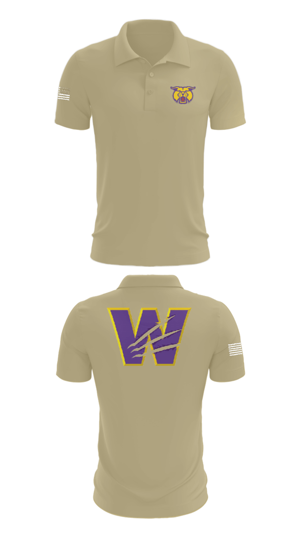 Short Sleeve Performance Polo, Wilder High School Cheer, Cheer, Teamtime, Team time, sublimation, custom sports apparel, team uniforms, spirit wear, spiritwear, sports uniforms, custom shirts, team store, custom team store, fundraiser sports, apparel fundraiser
