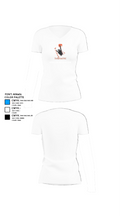 Wicked Transformationz 35819549 Women's Short Sleeve V-neck Shirt - 18