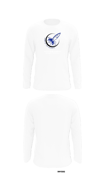 Rocky Mountain Middle School Football 60306289 Long Sleeve Performance Shirt - 8