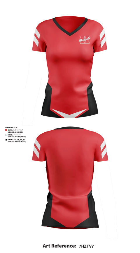 Womens Short Sleeve Vneck Shirt, Hope High School Golf, Golf, Teamtime, Team time, sublimation, custom sports apparel, team uniforms, spirit wear, spiritwear, sports uniforms, custom shirts, team store, custom team store, fundraiser sports, apparel fundraiser
